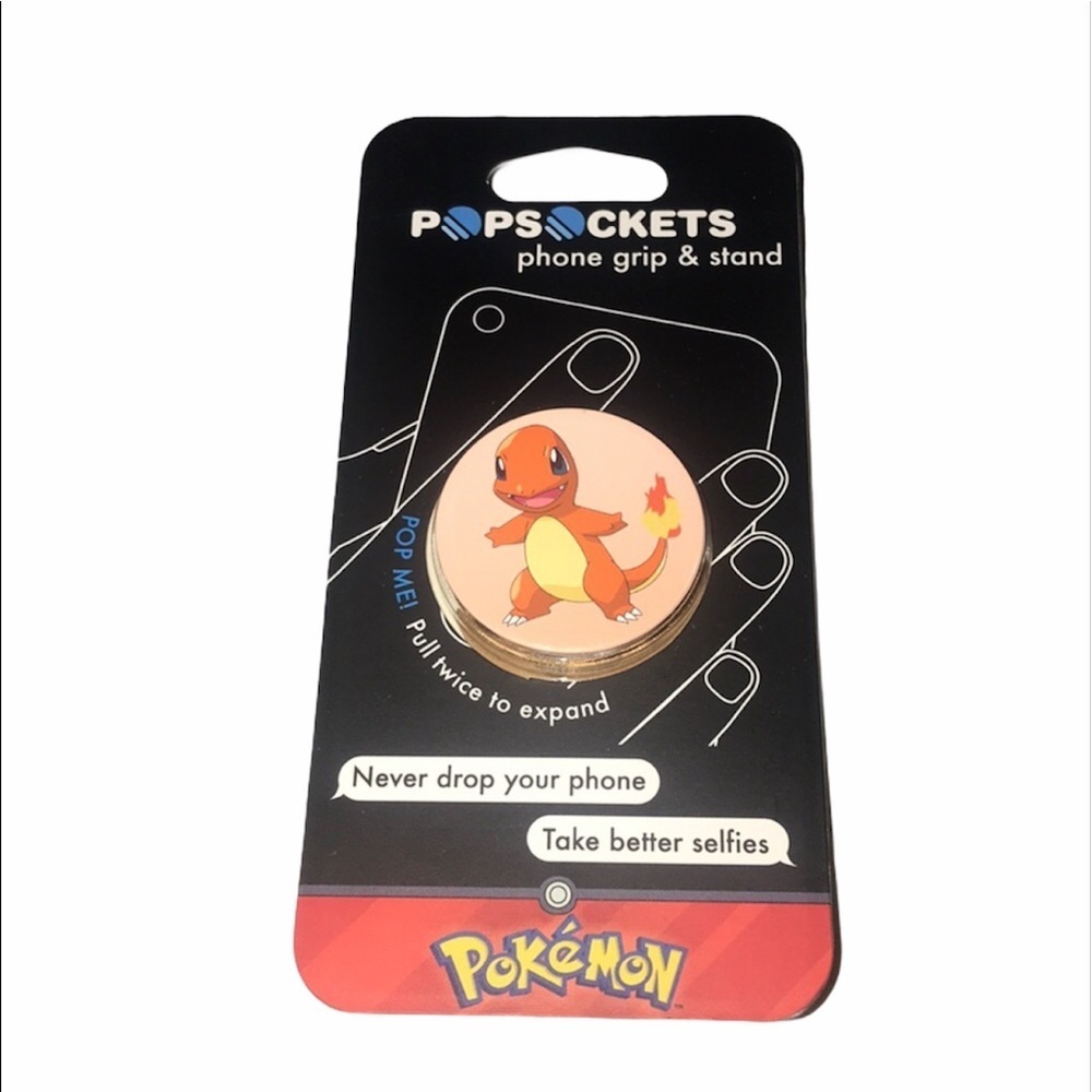 NWT 🏷️ | POPSOCKETS |  Pokémon Charmander PopSocket | Orange | One Size